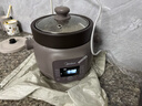 美的（Midea）電燉鍋電燉盅電砂鍋 陶瓷煲湯鍋紫陶燉湯鍋 燕窩燉盅煮粥鍋電煮鍋寶寶輔食鍋2L快燉MD-DGE2056 曬單實(shí)拍圖