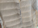 優(yōu)衣庫女裝高級輕型羽絨茄克/輕暖便攜排骨羽絨478572 469869 478572/01乳白色 L 曬單實(shí)拍圖