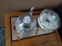益茶福全自動(dòng)上水電熱水壺底部上水嵌入式茶臺功夫茶燒水壺飲水燒水一體機抽水玻璃煮茶壺保溫泡茶壺 SQ-008金色玻璃套裝 1L 曬單實(shí)拍圖