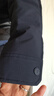 拇指白小T新款熱力翻領(lǐng)加厚商務(wù)休閑羽絨服90%白鴨絨保暖百搭外套 藏青 XL 曬單實(shí)拍圖