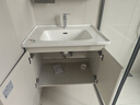 九牧（JOMOO）浴室柜 陶瓷一體盆抗菌洗臉盆柜組合冷灰70cm A2741-13LD-5 曬單實(shí)拍圖