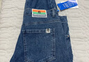 真維斯（Jeanswest）九分牛仔褲男士春秋季直筒修身小腳男款高級感彈力休閑褲子男 381藍色九分 28 碼(2尺1) 曬單實(shí)拍圖