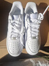 耐克空軍一號男子平底運動(dòng)鞋春膠底板鞋NIKE AIR FORCE 1 CW2288 111白色/白色 39 曬單實(shí)拍圖
