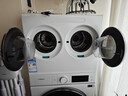 海信（Hisense）璀璨棉花糖三筒E8Q-1 全自動(dòng)滾筒洗衣機全家筒 4合1熱泵洗烘活水健康自由組合WH130E8Q-1+WV20W 曬單實(shí)拍圖