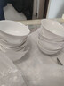 瓷俠客純白碗家用骨瓷米飯碗陶瓷小湯碗飯店餐具套裝面碗吃飯碗2024新款 5英寸大米飯碗【10個(gè)】 曬單實(shí)拍圖