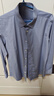 襯衫老羅[凌志一號]長(cháng)袖襯衫男天絲?莫代爾商務(wù)通勤上班白襯衫230T0F608L 霧藍色 41 身高165-185以上/重151-160斤 曬單實(shí)拍圖