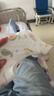 媽媽果嬰兒口水巾一次性圍兜口水兜新生兒防吐奶圍嘴嬰幼兒飯兜防水免洗 【實(shí)惠套裝】120片混合 曬單實(shí)拍圖