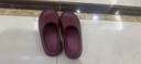 紅豆3D質(zhì)感拖鞋男士夏季2026新款EVA防滑厚底室內居家情侶涼拖鞋男生 黑色【3D打印質(zhì)感】 42-43 正碼 曬單實(shí)拍圖