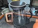 尚言坊茶漏茶濾茶具配件黑陶茶濾網(wǎng)一體玻璃公道杯泡茶神器茶葉過(guò)濾器 0葫蘆過(guò)濾支架+霧稻茶漏 曬單實(shí)拍圖