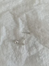 締晶【3對裝】999足銀耳釘女超閃小巧迷你耳骨釘養耳洞學(xué)生耳飾鋯石耳環(huán)簡(jiǎn)約高級感免摘銀飾 曬單實(shí)拍圖