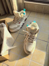 森馬男鞋春季新款透氣百搭經(jīng)典休閑板鞋子男運動(dòng)厚底增高真皮小白潮鞋 米棕 （高幫款） 42 曬單實(shí)拍圖