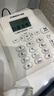 中諾數字無(wú)繩電話(huà)機 無(wú)線(xiàn)座機 子母機一拖一套裝 一鍵撥號 免提通話(huà) 固定電話(huà) 辦公家用固話(huà) W128白色 曬單實(shí)拍圖