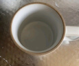 九土 手工日式復古粗陶咖啡杯陶瓷杯子情侶對杯家用馬克杯辦公室茶杯 復古白(可定制寫(xiě)字) 曬單實(shí)拍圖