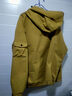 質(zhì)獅衣頻特大號外套男寬松加肥加大碼男裝春秋胖子潮牌工裝夾克胖子300斤 黃色 3XL 175-195斤 曬單實(shí)拍圖