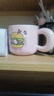 可愛(ài)fufu生日蛋糕馬克杯帶蓋勺陶瓷杯送女生高顏值有意義生日禮物 漢堡生日蛋糕杯+勺1個(gè)350ml 曬單實(shí)拍圖