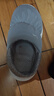 樸西厚底棉拖鞋男士冬季包跟室內家居保暖防滑毛毛加絨踩屎感棉鞋外穿 太空灰 均碼 42-43（適合41-42） 曬單實(shí)拍圖