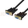 新群連 RS232 串口線(xiàn) DB9串口 鍍金COM串口線(xiàn)  雙屏蔽雙磁環(huán)串口連接線(xiàn)485線(xiàn)工業(yè)級串口 2.3交叉，母對母串口線(xiàn) 3米 曬單實(shí)拍圖