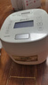 東芝（TOSHIBA）小白露pro真空高端電飯煲2-5人 家用電飯鍋IH加熱4升一級能效 316L不銹鋼0涂層 3mm本丸釜 小白露丨雙內膽 4L 丨RC-15ISUC(WY)丨白 曬單實(shí)拍圖