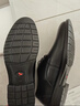 紅蜻蜓真皮男鞋秋冬舒適商務(wù)休閑皮鞋高級正裝德比鞋婚鞋WTA7376黑色41 曬單實(shí)拍圖