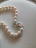 天使之淚淡水珍珠項鏈款S925銀7-8mm近正圓強光生日禮物女送女友送媽媽 曬單實(shí)拍圖