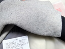 都市麗人4雙裝30%羊毛襪子女士中筒襪加絨加厚秋冬季保暖長(cháng)筒襪女毛巾襪 曬單實(shí)拍圖