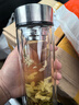 富光茶馬仕雙層玻璃杯商務(wù)男士泡茶水杯加厚隔熱車(chē)載高檔禮盒禮品杯子 雙層418ml【禮袋禮盒裝】 曬單實(shí)拍圖