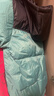 迪士尼兒童羽絨服男童白鴨絨加厚外套小孩寶寶童裝 234014綠色 150cm  曬單實(shí)拍圖