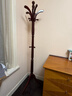 穩納衣帽架實(shí)木掛衣架落地辦公室典雅衣架客廳衣服架子臥室衣架 3819 曬單實(shí)拍圖