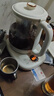 奧克斯（AUX）小氣泡養生壺全自動(dòng)1.5L家用煮茶壺燒水壺辦公室多功能智能預約恒溫花茶壺煮茶器304底盤(pán)+濾網(wǎng) 曬單實(shí)拍圖