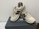NEW BALANCE NB574官方休閑鞋女鞋復古舒適秋冬透氣網(wǎng)鞋禮物輕便百搭運動(dòng)鞋 米白色 WL574RCF 37 (腳長(cháng)23.5cm)尺碼詳詢(xún)客服 曬單實(shí)拍圖