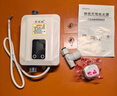 丹絲妮即熱式電熱水器變頻速熱恒溫家用租房衛生間浴室小型便攜安裝洗澡神器自動(dòng)斷電過(guò)水熱多功能 3500W 雪山白簡(jiǎn)裝版（不含花灑套裝） 曬單實(shí)拍圖