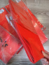 六品堂【加厚10副】萬(wàn)年紅對聯(lián)紙專(zhuān)用空白灑金紅紙手寫(xiě)春聯(lián)紙2026馬年宣紙大張龍鳳燙金七言自寫(xiě)105*17cm 曬單實(shí)拍圖