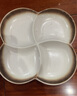 泰鑫興8英寸四格圓形陶瓷分餐盤(pán)早餐盤(pán) 曬單實(shí)拍圖