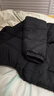 鴻星爾克馭光2.0|羽絨服男秋冬新款男女情侶防潑水休閑短款羽絨夾克外套 正黑 【女生建議拍小1-2碼】 L  (165-170cm/120-130斤) 曬單實(shí)拍圖