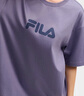 FILA 多彩涼感純棉T恤|斐樂(lè )官方情侶款針織短袖2026春新款時(shí)尚休閑T恤 鐵線(xiàn)蓮紫色-PU XS 160/84A/XS 曬單實(shí)拍圖