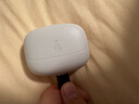 漫步者（EDIFIER）FitBuds Pro真無(wú)線(xiàn)主動(dòng)降噪藍牙耳機太空艙入耳式低延遲輕奢學(xué)生音樂(lè )游戲運動(dòng)禮物適配于蘋(píng)果華為 【皮革紋理設計】晨曦白+收納袋 曬單實(shí)拍圖