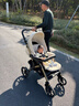 cam IL MONDO DEL BAMBINO意大利原裝進(jìn)口嬰兒車(chē)雙向高景觀(guān)0-3歲折疊可坐可躺四輪減震推車(chē) Dinamico stroller col991 尊享版 奶米杏 意大利原裝進(jìn)口嬰兒推車(chē) 曬單實(shí)拍圖