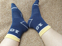 Jeep兒童襪子春夏季100%純棉10A抗菌防臭防螨男寶寶中筒青少年中大童 曬單實(shí)拍圖