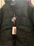 皮爾卡丹胖mm白鴨絨加厚保暖中長(cháng)款大碼羽絨服女2025年冬季新款顯瘦外套女 黑色 均碼 建議140-200斤 曬單實(shí)拍圖