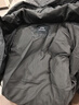 太平鳥(niǎo)男裝 【95%進(jìn)口鴨絨】連帽羽絨服冬面包服防寒短款排骨外套 15D暗影黑(闊型)第二批 3XL 曬單實(shí)拍圖