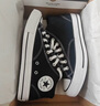匡威（Converse）官方 莫爾登All Star帆布運動(dòng)休閑板鞋黑色A00811C A00811C 41.5 曬單實(shí)拍圖