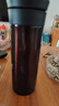 膳魔師（THERMOS）保溫杯470ml高真空不銹鋼辦公家用帶茶漏水杯CMK-501 CBW 曬單實(shí)拍圖
