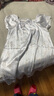 絲界真絲睡衣娃娃公主裙秋冬薄款短袖睡裙女絲綢印花家居服節日禮物 曬單實(shí)拍圖
