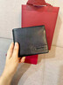 袋鼠錢(qián)包男款真皮新款商務(wù)休閑牛皮錢(qián)夾短款帶拉鏈青年高檔品牌皮夾潮 橫款【精美禮盒款】 曬單實(shí)拍圖