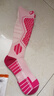 GOLOVEJOY專(zhuān)業(yè)滑雪襪美利奴羊毛襪女冬季保暖壓縮襪 玫紅色 S碼【35-39碼】 曬單實(shí)拍圖