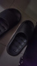 潔麗雅（Grace）拖鞋男士冬季浴室洗澡防滑漏水速干eva不臭腳居家用透氣涼拖鞋男 曬單實(shí)拍圖