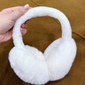 特步（XTEP）女士耳罩保暖護耳朵套耳包可折疊毛絨防風(fēng)保暖耳罩冬季電動(dòng)車(chē)耳捂 曬單實(shí)拍圖
