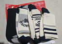 棉滿(mǎn)滿(mǎn)襪子男長(cháng)襪100%純棉秋冬季中筒抗菌防臭青少年潮流運動(dòng)風(fēng)長(cháng)筒5雙 曬單實(shí)拍圖