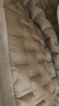 鴨鴨（YAYA）總裁系列鵝絨三合一羽絨服男高端風(fēng)衣加厚防寒外套SL 卡其色 3XL 【鵝絨+可脫卸內膽】 曬單實(shí)拍圖