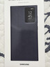 三星（SAMSUNG）Galaxy S24 Ultra手機殼原裝插卡式智能視窗保護套 黑色 曬單實(shí)拍圖